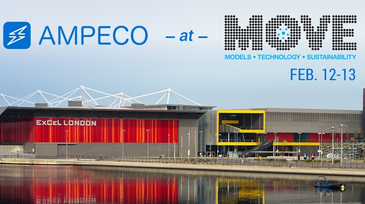 Meet us at MOVE2019, London Feb. 12-13 at ExCel! - AMPECO will be at MOVE 2019 in London on February 12-13. MOVE is one of the most important mobility event of the year. We have a stand at the Startup Village where you can meet our team and learn about our solutions.