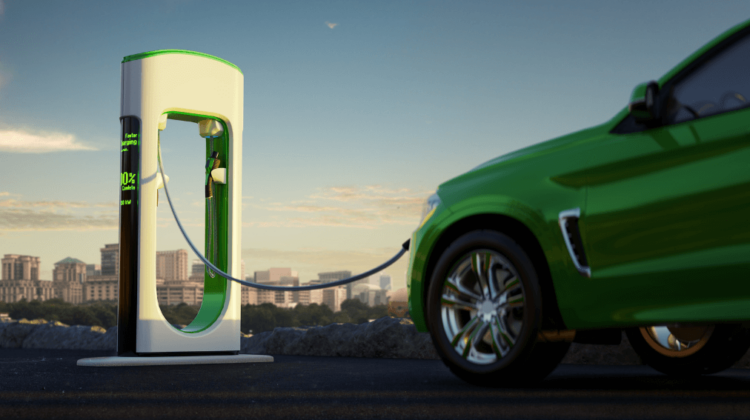 electric vehicle charging in american city