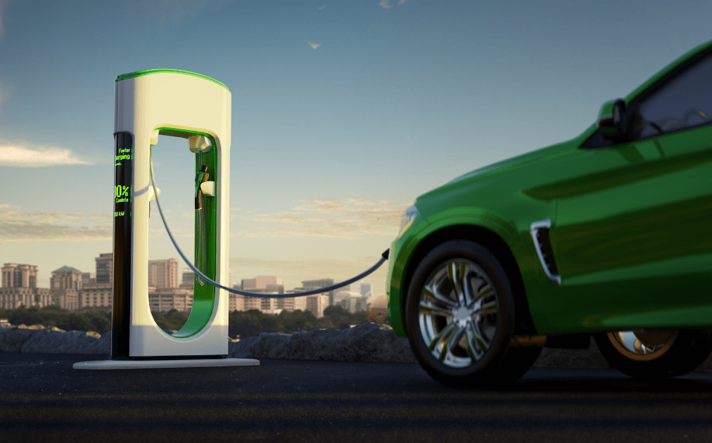 electric vehicle charging in american city