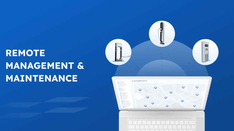 Maximize ev charging network reliability remote management and maintenance software