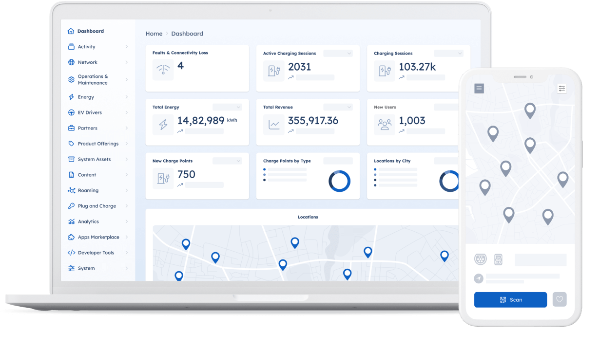 All-in-one EV Charging Software - Our e-mobility experts are ready to answer all your questions about EV Charging software solutions and how we can help your business grow.