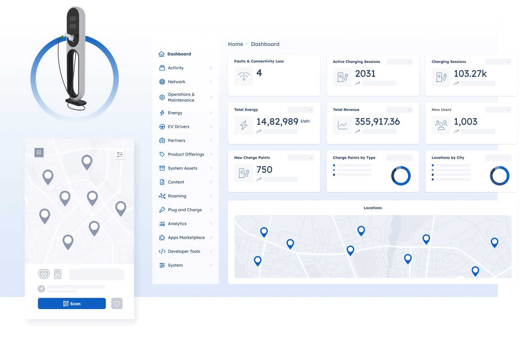 EV Charging Platform - Launch, optimize, and scale your EV charging business with AMPECO’s white-label, hardware-agnostic EV charging platform.