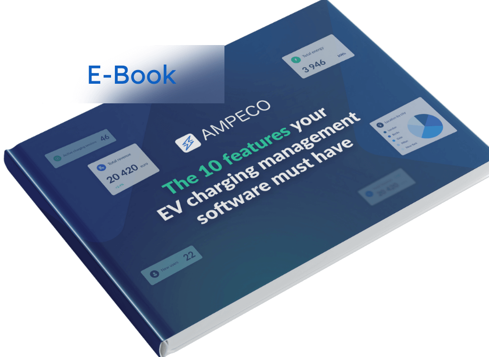 Plans and Tariffs - Many enterprises use a CRM or billing system for existing customers with assigned subscription plans. To add EV charging to existing services, AMPECO’s API either automatically sends the charging consumption and duration data to facilitate billing through third-party software or assigns pricing plans and tariffs provided by third-party software to charge EV drivers accurately.