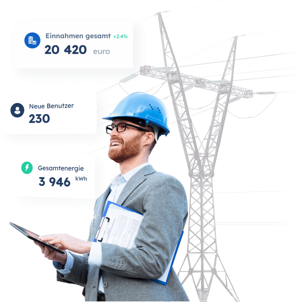 EV-Ladeplattform für Energieversorger EV-Ladeplattform für Energieversorger