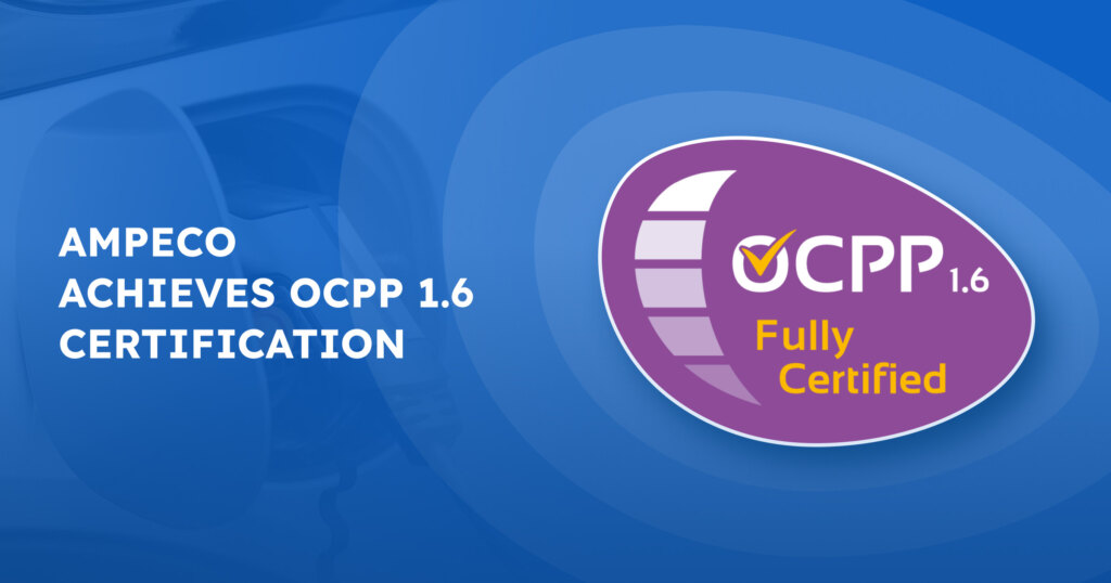 AMPECO achieves OCPP 1.6 certification - We are happy to announce that our EV charging management platform is now OCPP 1.6 certified! This achievement represents our commitment to quality, innovation, and reliability in the EV charging sector.