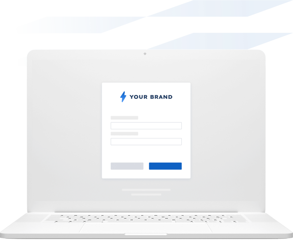 Illustration of dedicated B2B web portal Illustration of dedicated B2B web portal