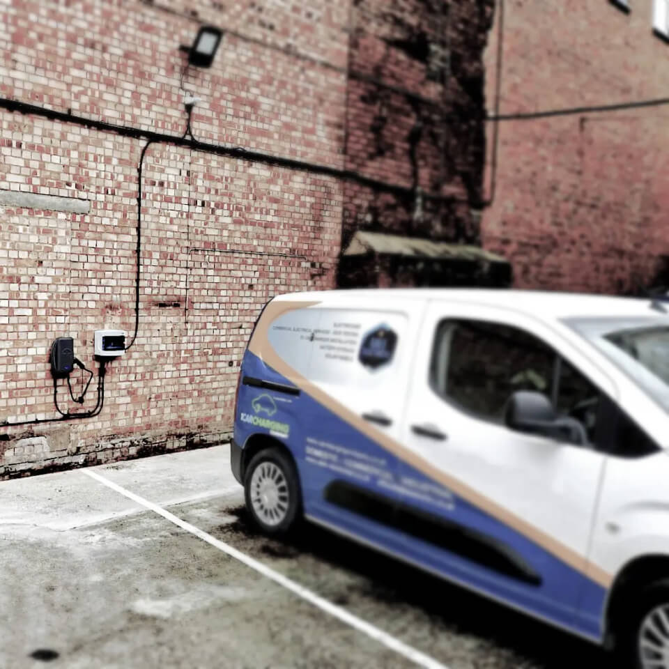 VCHRGD & AMPECO Case Study - VCHRGD, a UK-based EV charging company established in 2021, supplies installers and distributors with best-in-class hardware and back-end software services. Their flagship product is a 7kW AC charger designed for home and workplace charging.
