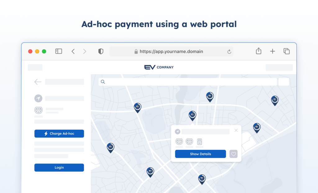 Ad-hoc payments using a web portal Ad-hoc payments using a web portal