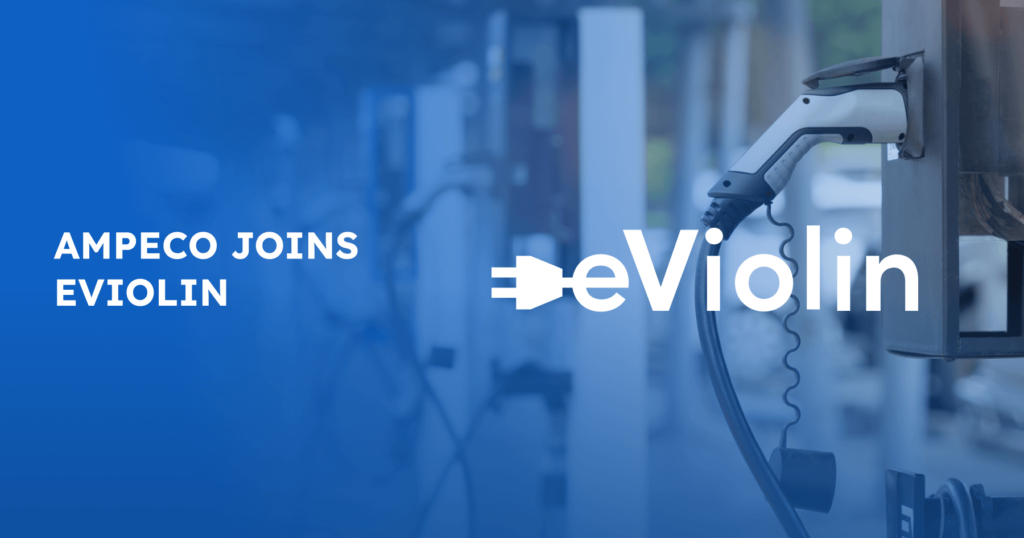 AMPECO joins eViolin - AMPECO is pleased to announce our membership in eViolin, a leading organization driving interoperability standards in the European e-mobility industry. This strategic move comes at a pivotal time as the EV charging industry continues to mature and standardization becomes increasingly crucial for cross-border operations.
