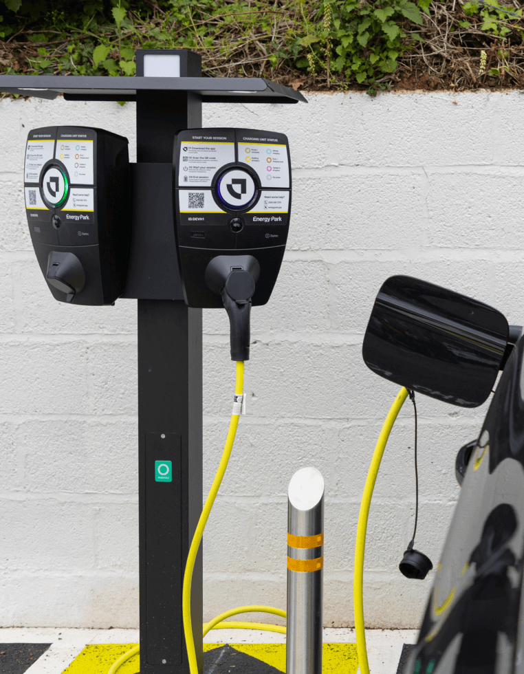 Energy Park & AMPECO Case Study - Energy Park is a UK-based electric vehicle (EV) charging infrastructure company focused on delivering accessible electric vehicle (EV) charging solutions for residential sites and businesses, with a focus on apartment buildings. The company wants to facilitate fairer, more accessible EV charging in the UK, and is on a mission to set the standard for future-proof EV charging in residential locations.