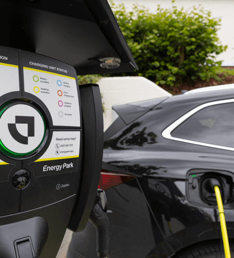 Energy Park & AMPECO Case Study - Energy Park is a UK-based electric vehicle (EV) charging infrastructure company focused on delivering accessible electric vehicle (EV) charging solutions for residential sites and businesses, with a focus on apartment buildings. The company wants to facilitate fairer, more accessible EV charging in the UK, and is on a mission to set the standard for future-proof EV charging in residential locations.