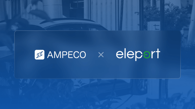 featured image of ampeco and eleport announcement