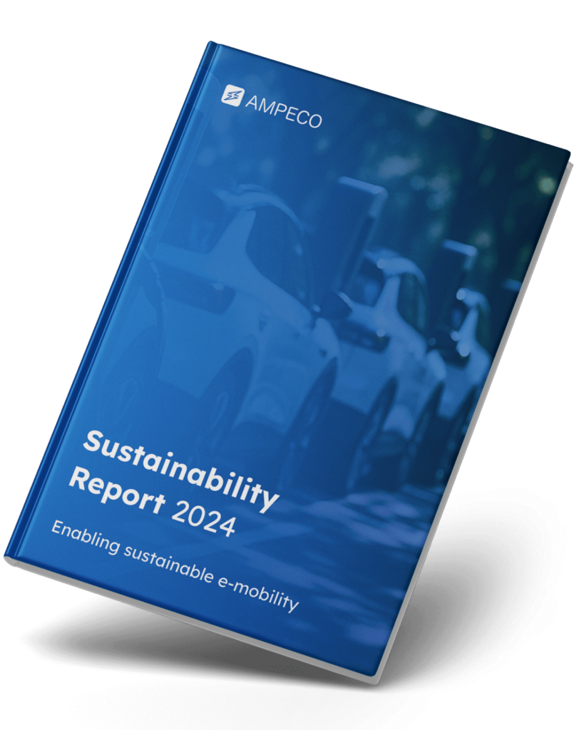 Sustainability at AMPECO - Enabling sustainability opportunities for your EV charging business