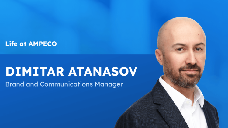 Meet Dimitar Atanasov - Welcome to another installment of our Life at AMPECO series, where we highlight the talented individuals behind our company's successful story. Today, we're introducing Dimitar Atanasov, our Brand and Communications Manager, whose creative vision helps shape AMPECO's identity in the global EV charging market.