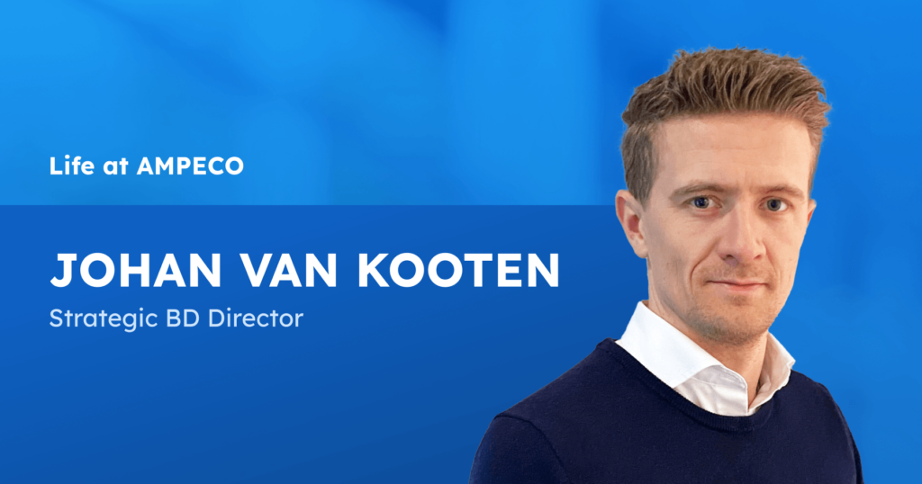 Meet Johan van Kooten - Welcome to another installment of our Life at AMPECO series, where we showcase the talented individuals driving our global expansion. Today, we're excited to introduce Johan van Kooten, our Strategic Business Development Director for the European market, who brings valuable insights into AMPECO's growth in the Benelux region and beyond.