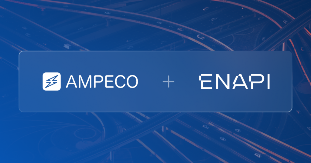 AMPECO and ENAPI Partner to Deliver Flexibility for CPOs and eMSPs in Cross-border EV Charging - We're excited to announce an expanded roaming partnership with ENAPI, a Berlin-based roaming connectivity provider, to deliver greater flexibility for CPOs and eMSPs as they scale cross-border EV charging operations.