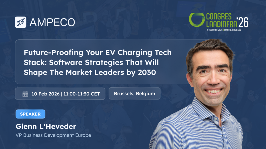 Meet AMPECO at Charging Infrastructure Belgium ’26 Congress - The Charging Infrastructure Belgium Congress returns for its 2026 edition, bringing together more than 400 professionals at the forefront of Belgium's EV charging ecosystem. Taking place on February 10, 2026, at Square Brussels, this premier industry gathering will address the critical question of how Belgium can reach its target of 220,000 smart charging points by 2030.