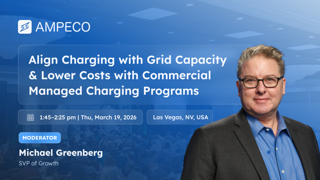 Meet AMPECO at EV Charging Summit & Expo 2026 - The EV Charging Summit & Expo returns for its 2026 edition as North America's largest and most influential event dedicated to the electrification of transportation infrastructure. Taking place March 17-19, 2026, at the Westgate Las Vegas Resort & Casino, this premier gathering brings together over 5,000 attendees, 200 speakers, and 240 exhibitors to shape the future of EV charging.