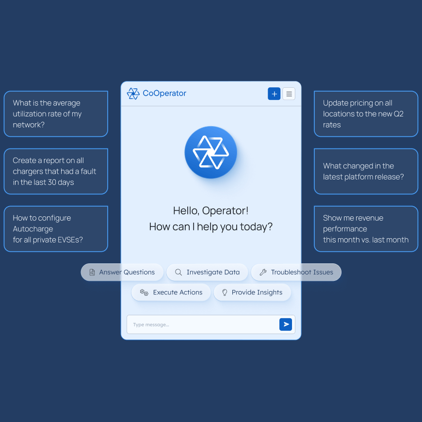 [webinar] CoOperator: Your AI-Powered Operations Expert - Join AMPECO's leadership team as they introduce CoOperator - an AI operations assistant that takes action on your behalf, surfaces intelligence, and resolves issues - with your confirmation at every step.