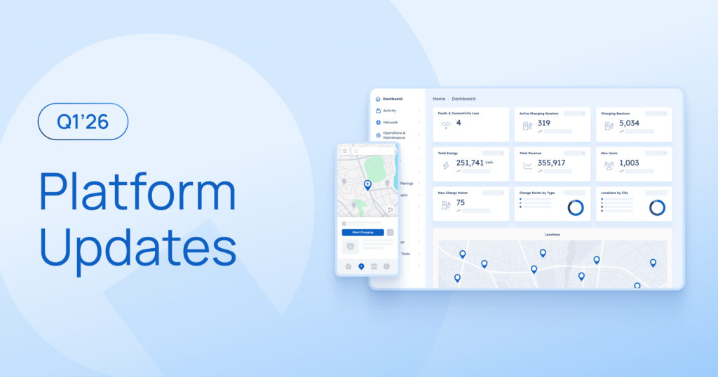 AMPECO Platform Updates: What is New in Q1 2026 - Welcome to AMPECO's Q1 2026 platform update, covering the most impactful enhancements delivered over the past three months.