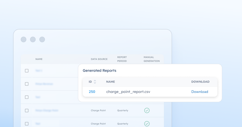 AMPECO Report Generator