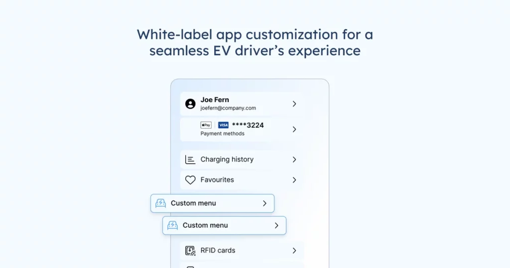 Beyond the Logo: How to Build a Driver App Experience That’s Uniquely Yours - AMPECO’s Embedded Web App gives CPOs nine trigger points to customize the driver journey without building a native app. See what operators are building.