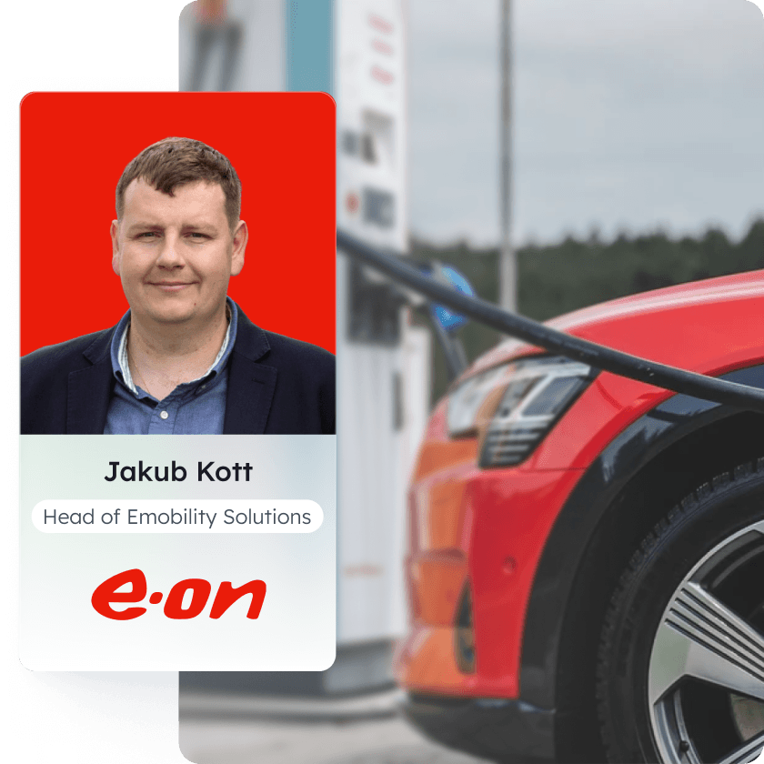 Building Fleet-First EV Charging: Live with Jakub Kott, E.ON Czech Republic - E.ON Czech Republic already served 1.5 million energy customers when it built its charging division. What that starting position unlocks, and how the business was built around the fleet market from day one.