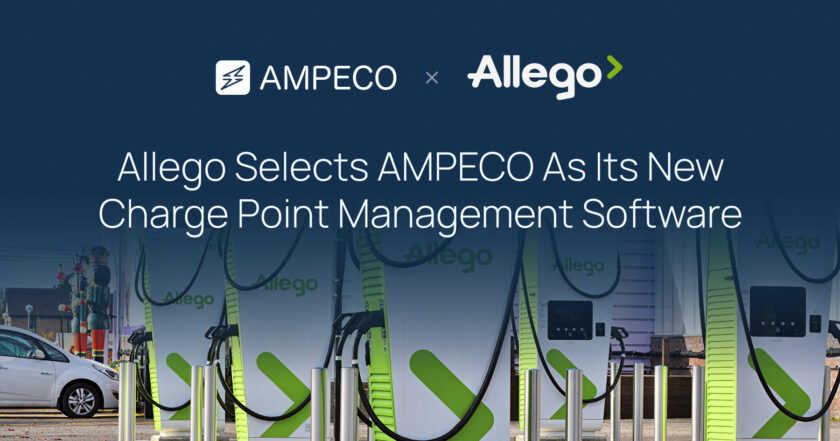 Allego Partners with AMPECO to Power its 16-Country European Charging Network - We are proud to say Allego, one of Europe's largest public EV charging networks, has selected AMPECO as its new charge point management software (CPMS) to power the next phase of the company's technology strategy. The migration covers more than 35,000 charge points across 16 European countries, approximately 1.3 million charging sessions per month, 200,000+ registered EV drivers, and 60+ active roaming connections.