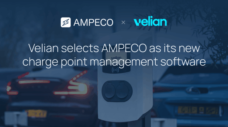 Velian Selects AMPECO to Power Public and B2B EV Charge Points Across the Netherlands - We are proud to announce that Velian, one of the Netherlands’ most established EV charging network operators operating over 33.000 charge points across The Netherlands, has selected AMPECO to run a core and growing share of its charging network. Alongside the platform move, Velian is taking roaming, SIM connectivity, and B2B invoicing in-house.