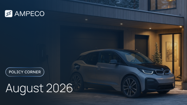 EV charging policy corner August 2026