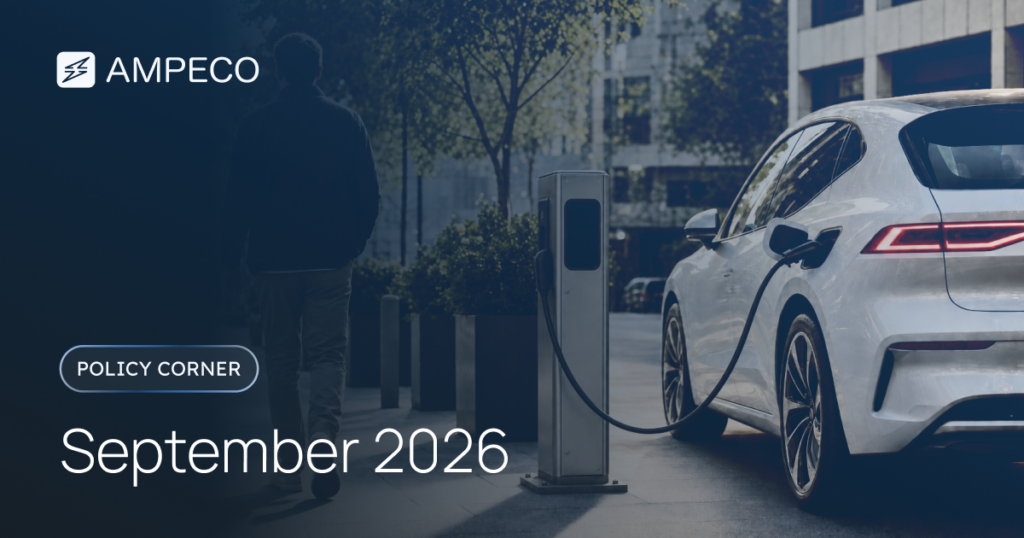 EV charging policy corner September 2026